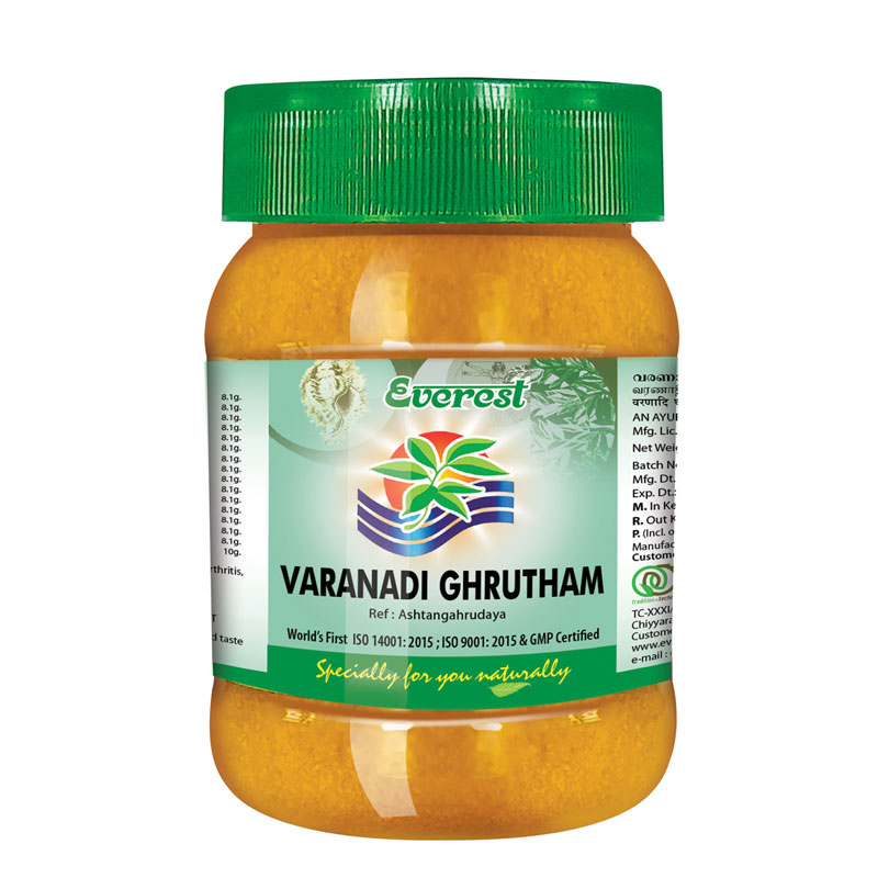 varanadi ghrutham medicinies